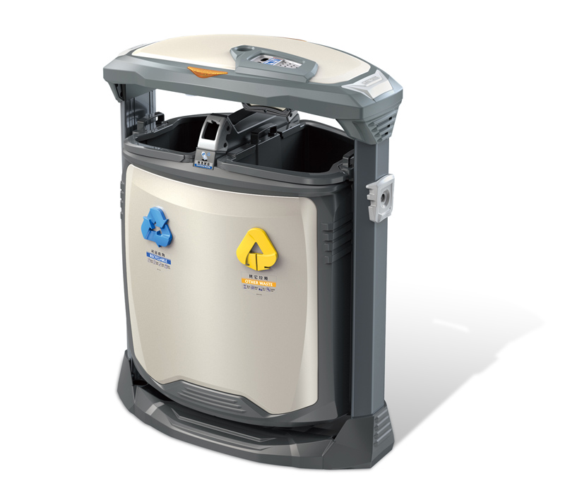 室外分類垃圾桶H-01A 室外分類垃圾桶H-01A